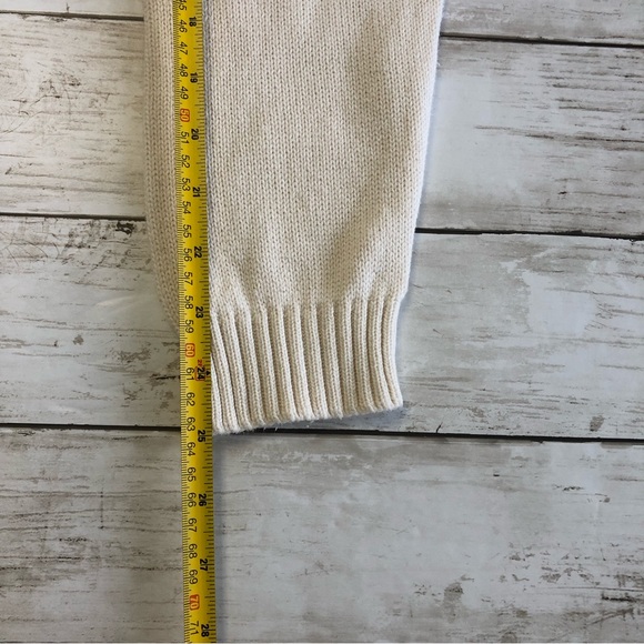 BILL BLASS Menswear Men’s Cream Crewneck Knit Pullover Sweater Size L - Picture 10 of 11